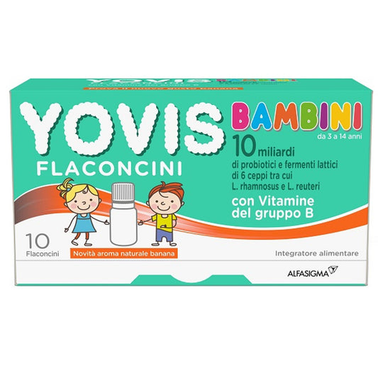 Yovis Bambini Banana 10 Flaconcini Da 10 Ml