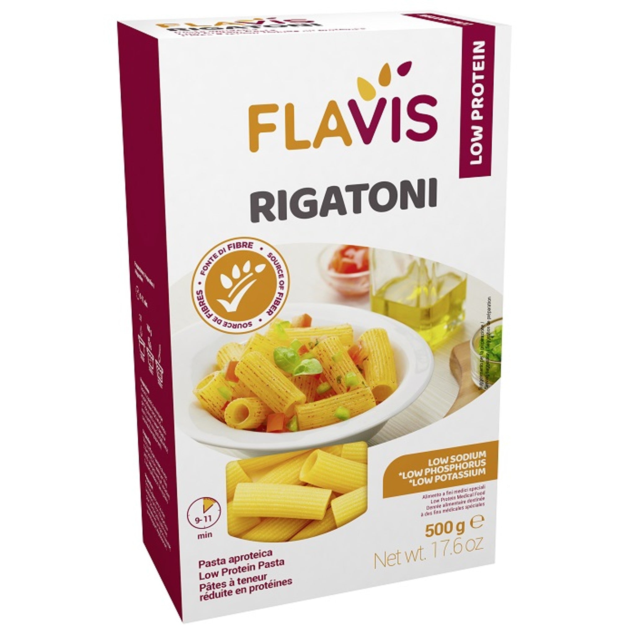 Flavis Aprotein Rigatoni 500g