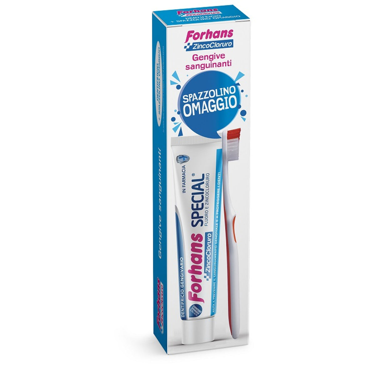 Forhans Special Toothpaste + Toothbrush