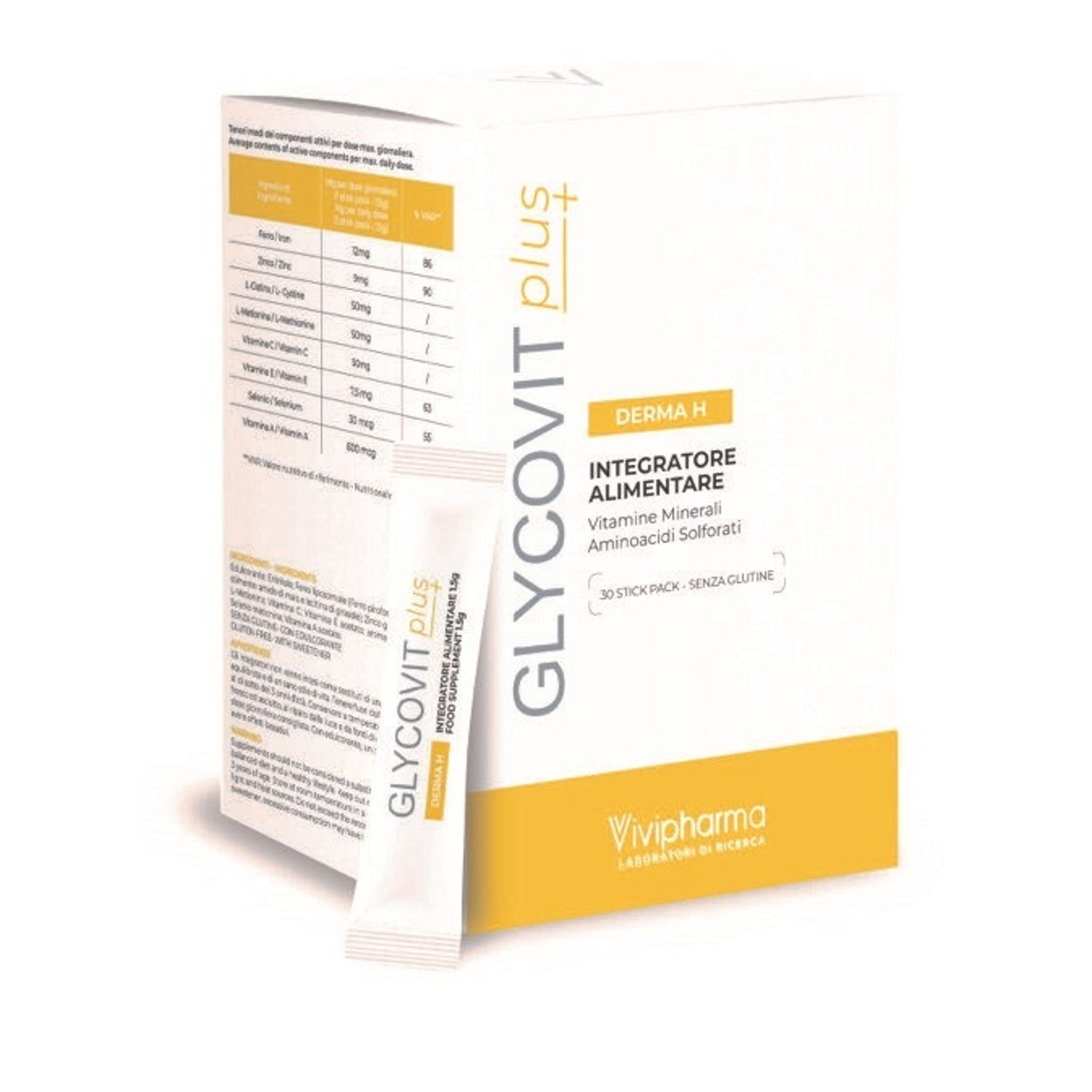 Glycovit Plus Derma H 30 Stick Pack 1,5 G