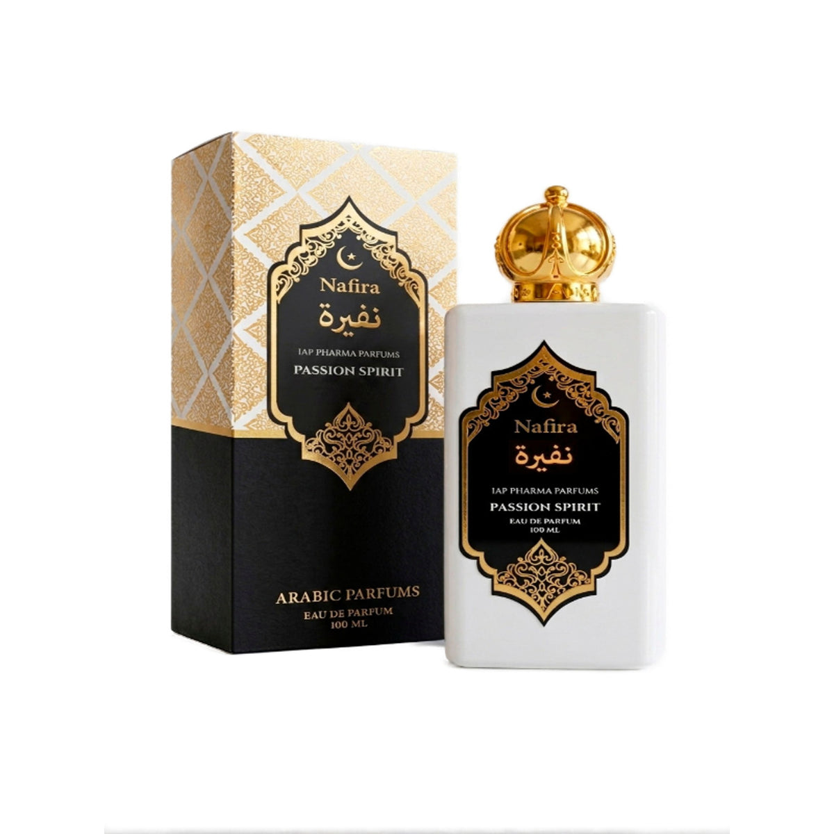 Frasco Eau De Parfum Nafira Passion Spirit 100 Ml