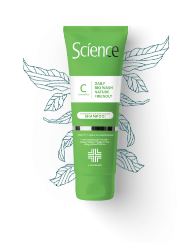 Science Daily Bio Wash Nature Friendly Shampoo 100 ml